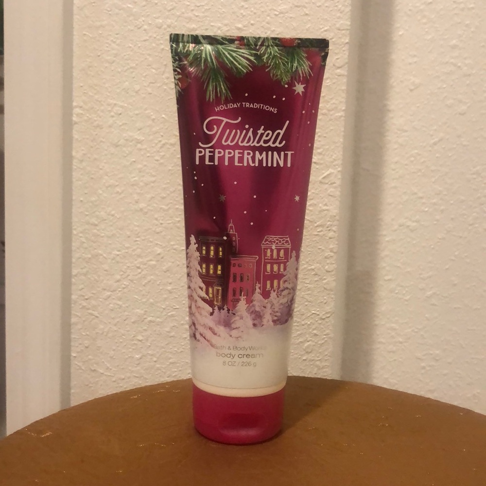 New Bath&Body Works Twisted Peppermint Body Cream